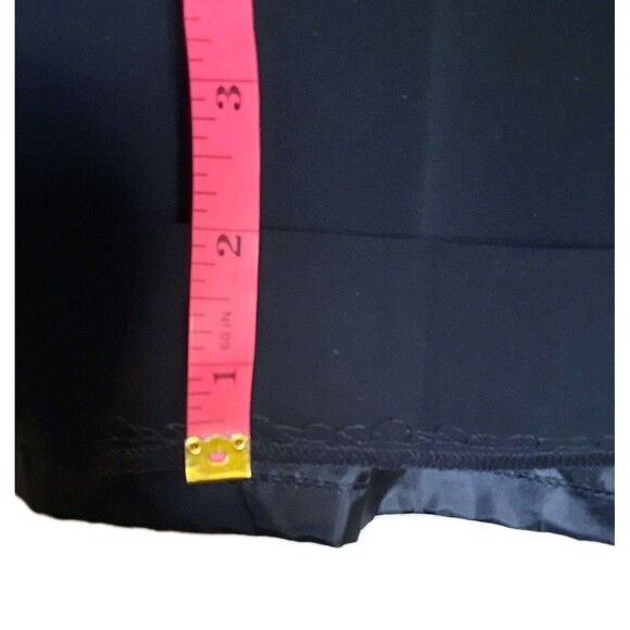 Kasper ASL 2 PC Set Women's Blue Blazer / Black Pants Suit Career Business 10P - Picture 9 of 10